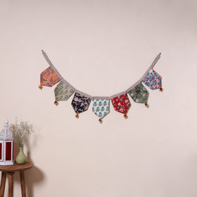 Multicolor - decorative handmade fabric toran 24