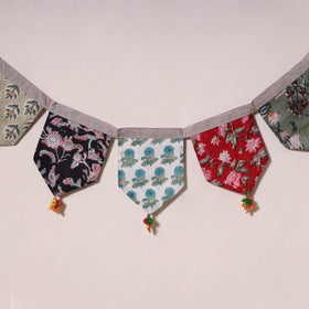 Multicolor - decorative handmade fabric toran 24