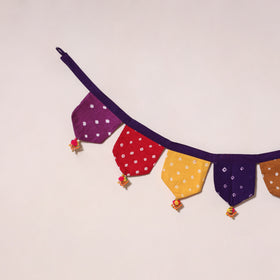 Multicolor - decorative handmade fabric toran 32