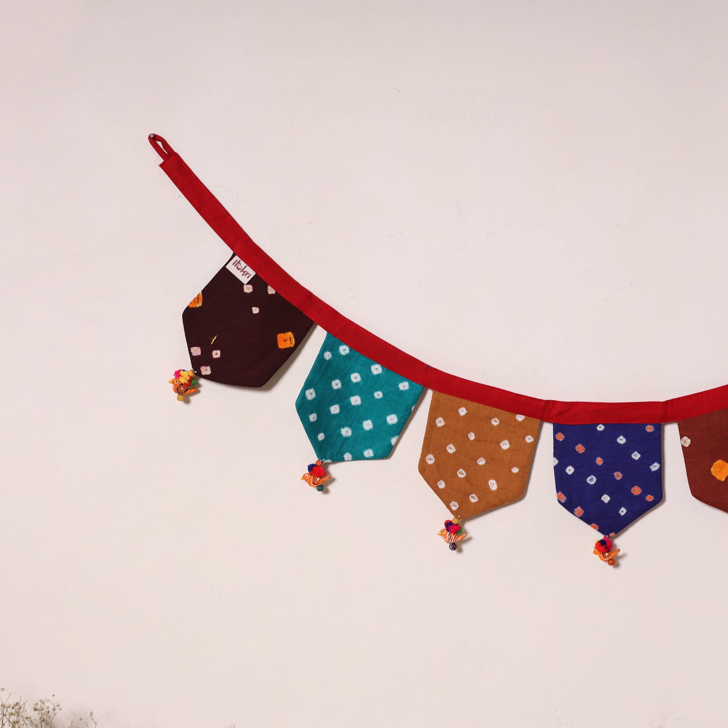 Multicolor - decorative handmade fabric toran 33