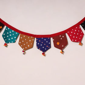 Multicolor - decorative handmade fabric toran 33