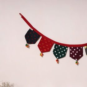 Multicolor - decorative handmade fabric toran 35