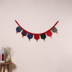 Multicolor - decorative handmade fabric toran 48