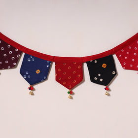 Multicolor - decorative handmade fabric toran 48