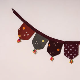 Multicolor - decorative handmade fabric toran 49