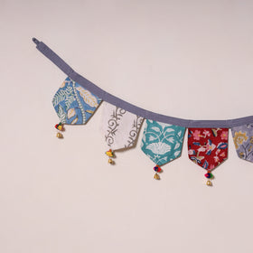 Multicolor - decorative handmade fabric toran 51