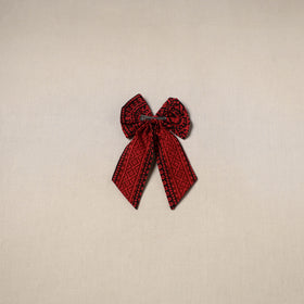 Red - Handmade Women's Bow Hair Clip 75