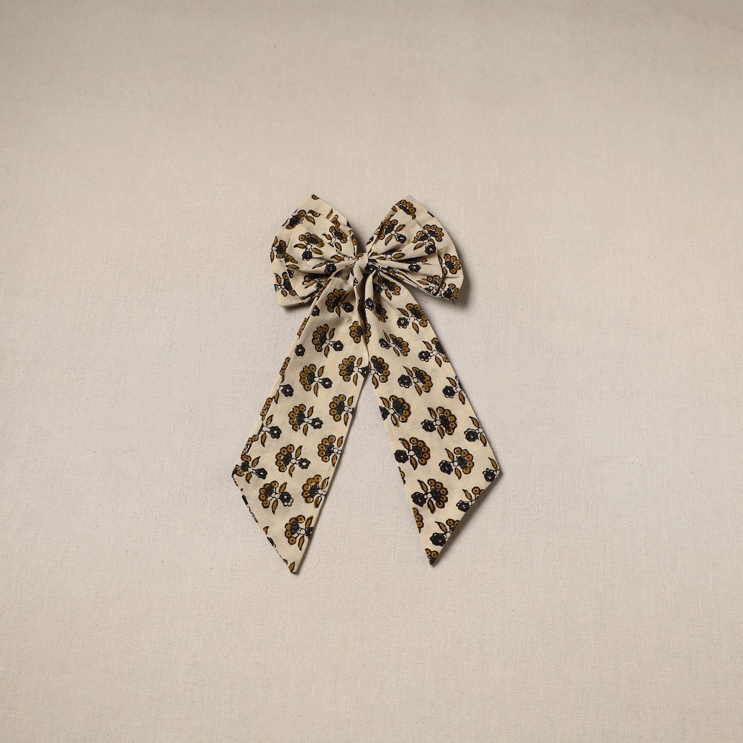 Beige - Handmade Women's Bow Hair Clip 80