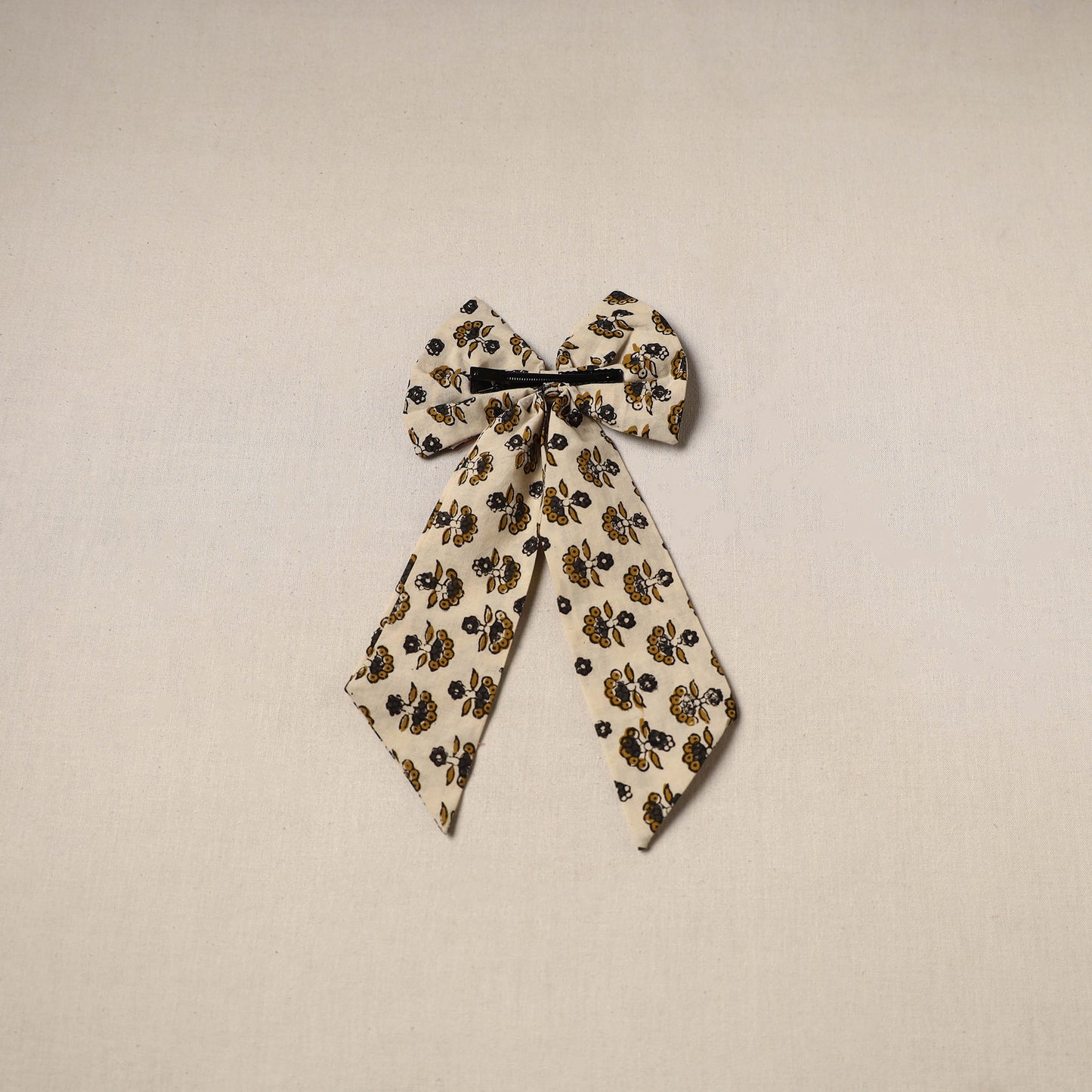 Beige - Handmade Women's Bow Hair Clip 80