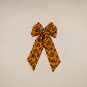 Orange - Handmade Women's Bow Hair Clip 84
