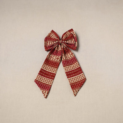 Red - Handmade Women's Bow Hair Clip 85
