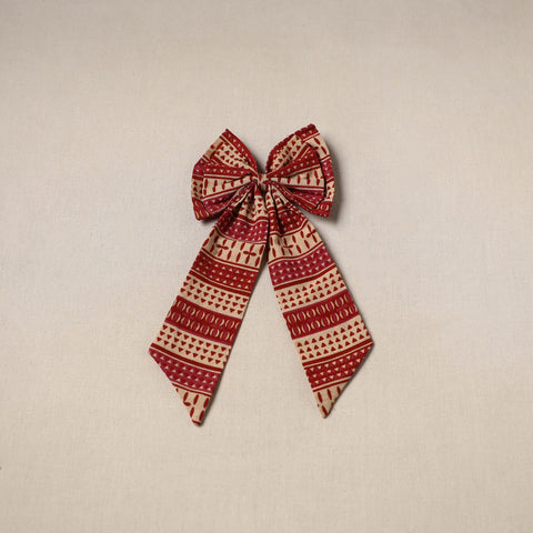 Red - Handmade Women's Bow Hair Clip 85