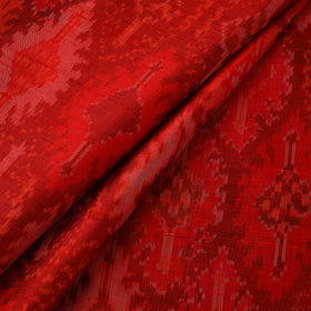 Handloom Raw Silk Pochampally Ikat Fabric 03