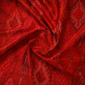 Handloom Raw Silk Pochampally Ikat Fabric 03