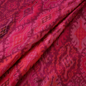 Handloom Raw Silk Pochampally Ikat Fabric 05