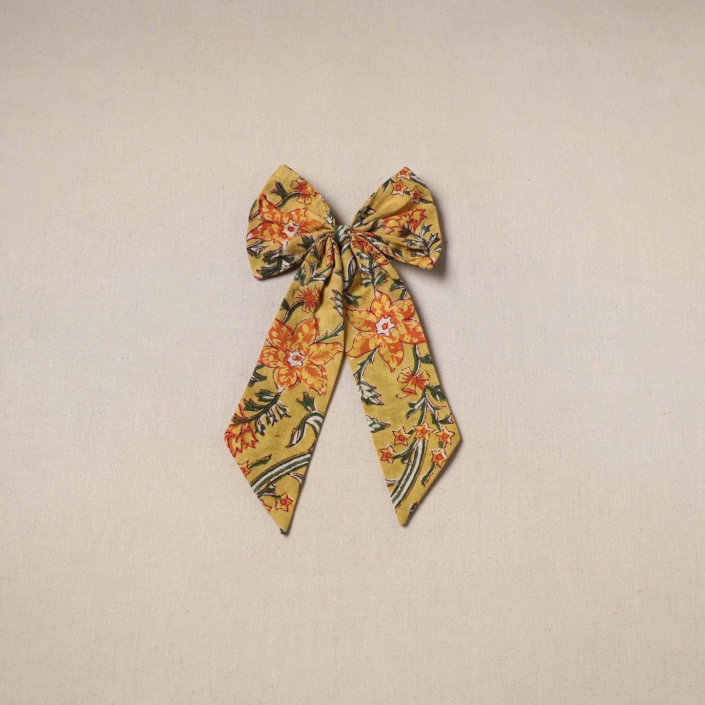 Yellow - Handmade Women's Bow Hair Clip 89