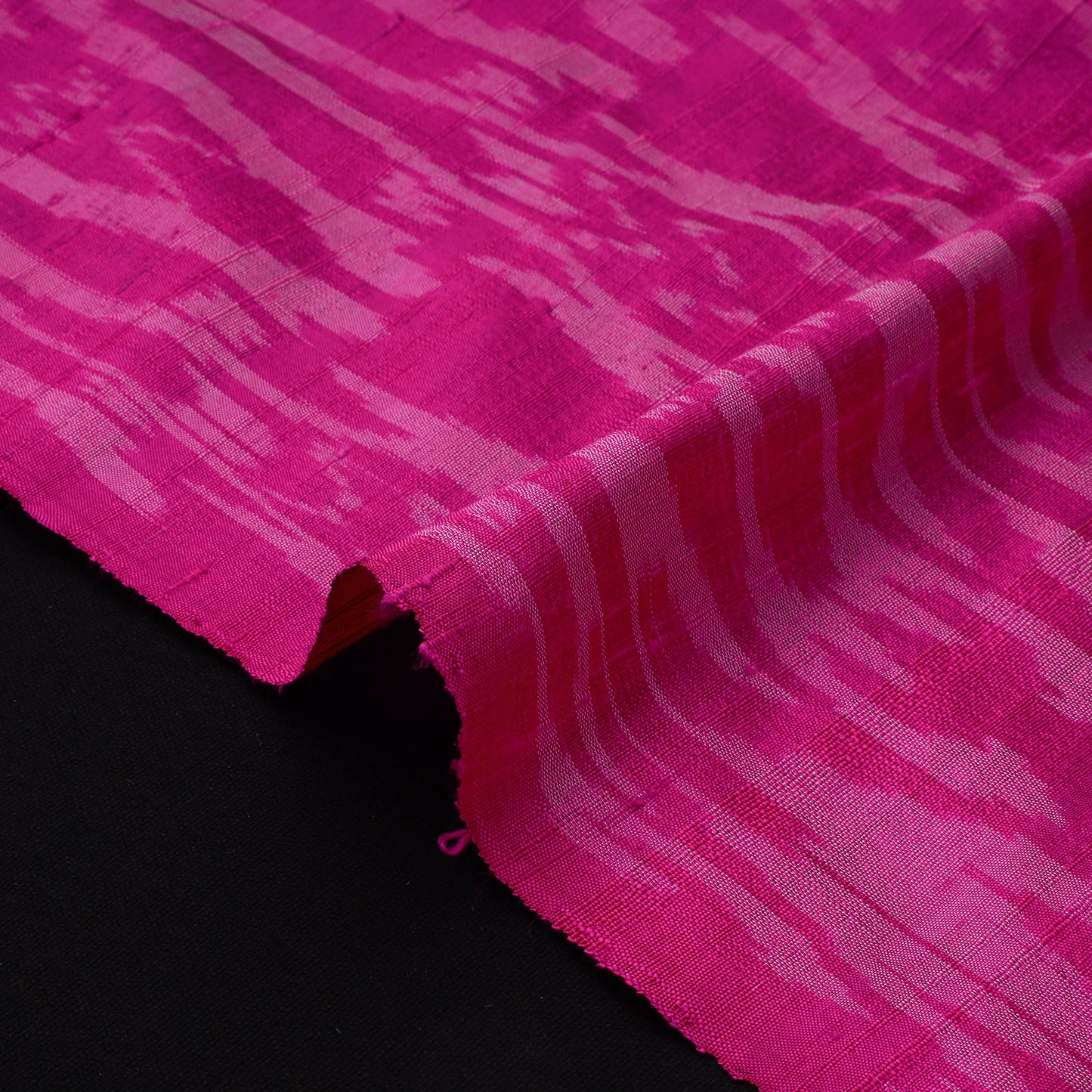 Handloom Raw Silk Pochampally Ikat Fabric 06