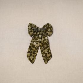 Green - Handmade Women's Bow Hair Clip 90