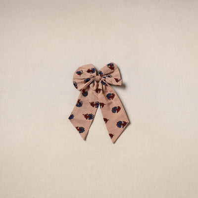 Beige - Handmade Women's Bow Hair Clip 92