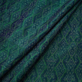 Handloom Raw Silk Pochampally Ikat Fabric 10