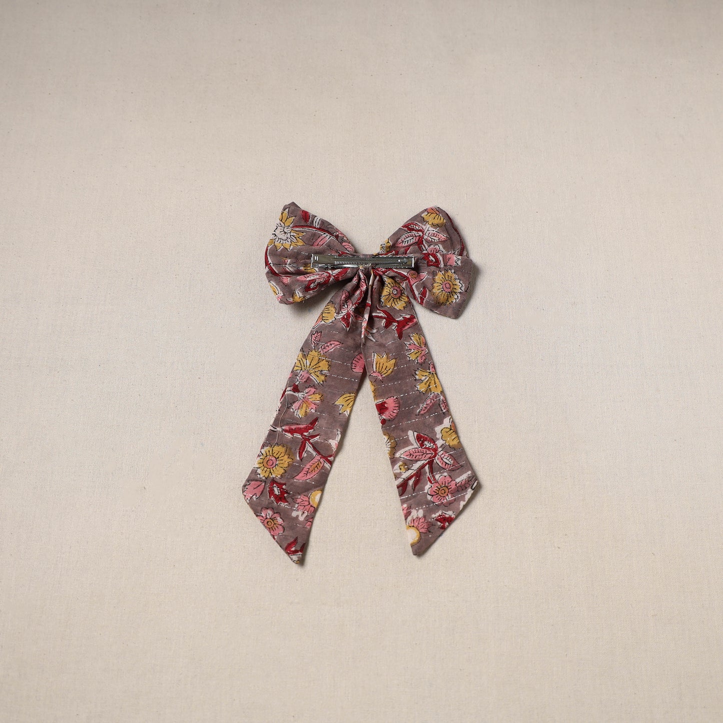 Brown - Handmade Women's Bow Hair Clip 96