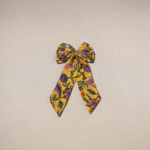 Yellow - Handmade Women's Bow Hair Clip 97