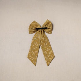 Yellow - Handmade Women's Bow Hair Clip 100