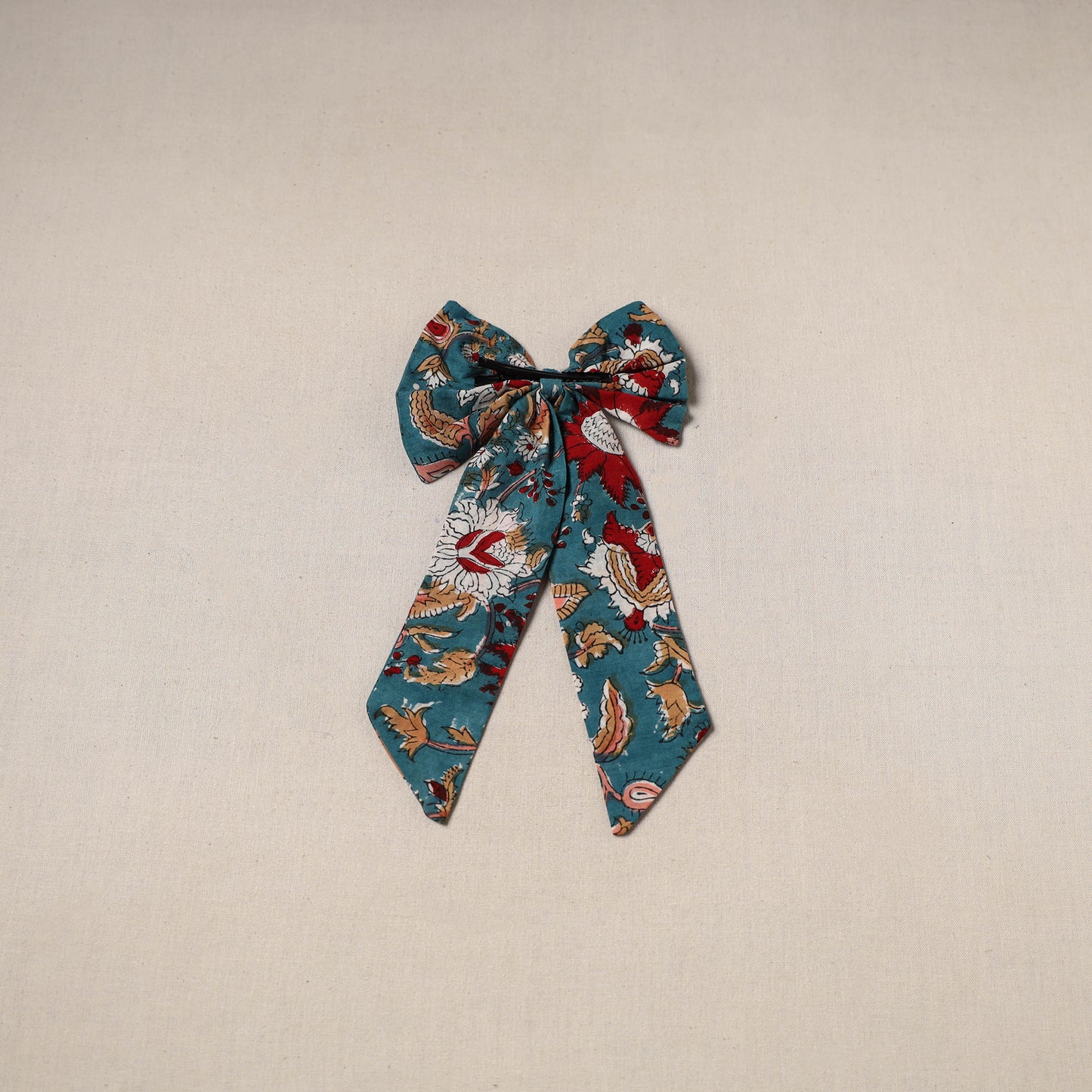 Blue - Handmade Women's Bow Hair Clip 102