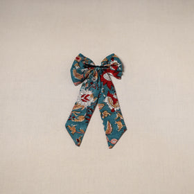 Blue - Handmade Women's Bow Hair Clip 102