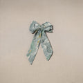 Green - Handmade Women's Bow Hair Clip 105