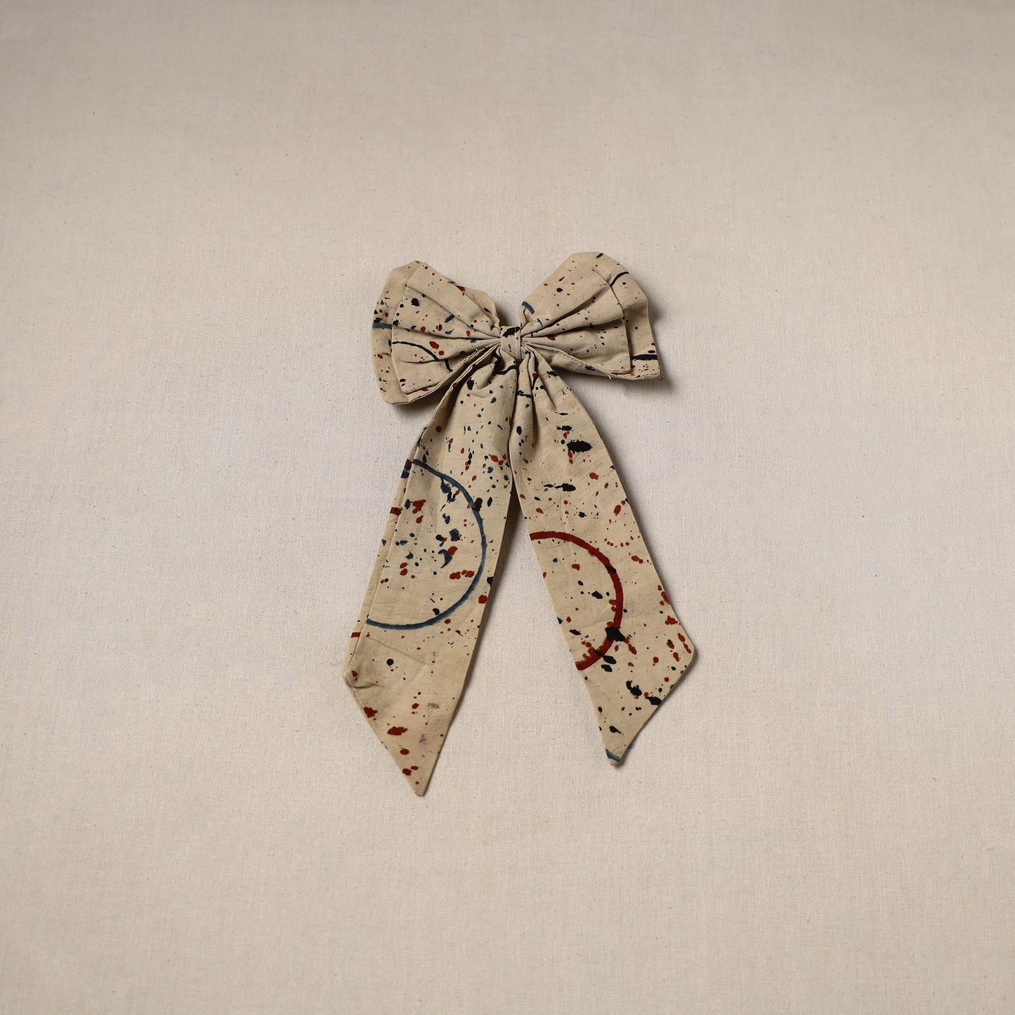 Beige - Handmade Women's Bow Hair Clip 106