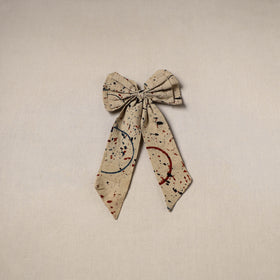 Beige - Handmade Women's Bow Hair Clip 106