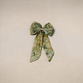 Green - Handmade Women's Bow Hair Clip 107