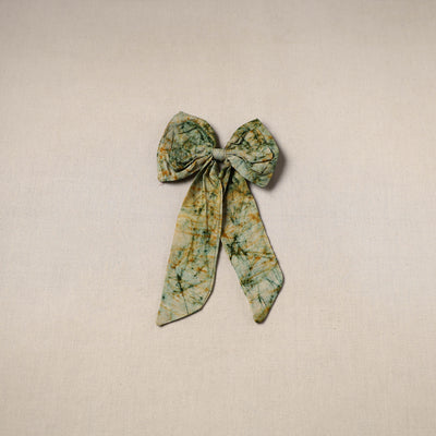 Green - Handmade Women's Bow Hair Clip 107