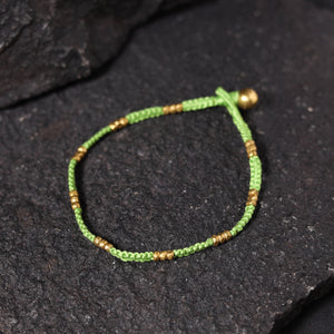 Odisha Dokra Threadwork Tribal Anklet 