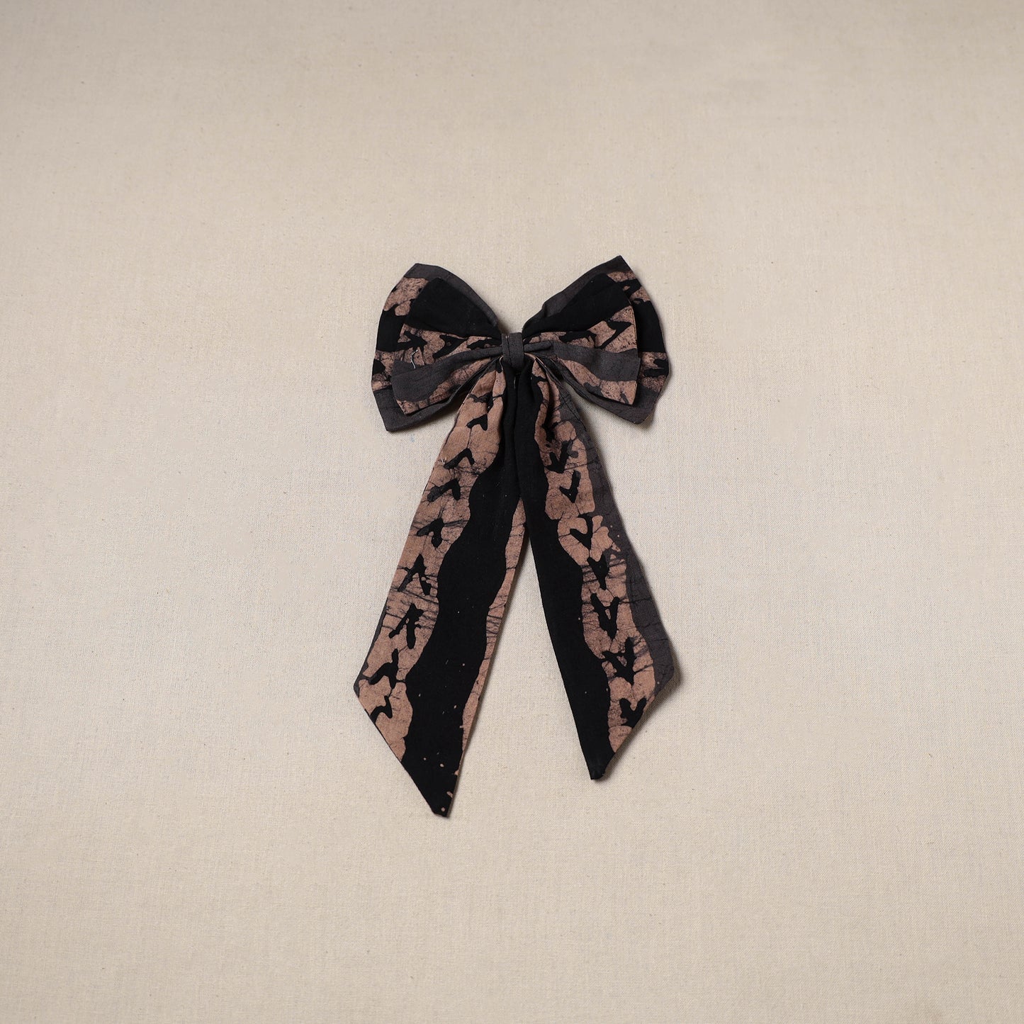Black - Handmade Women's Bow Hair Clip 114