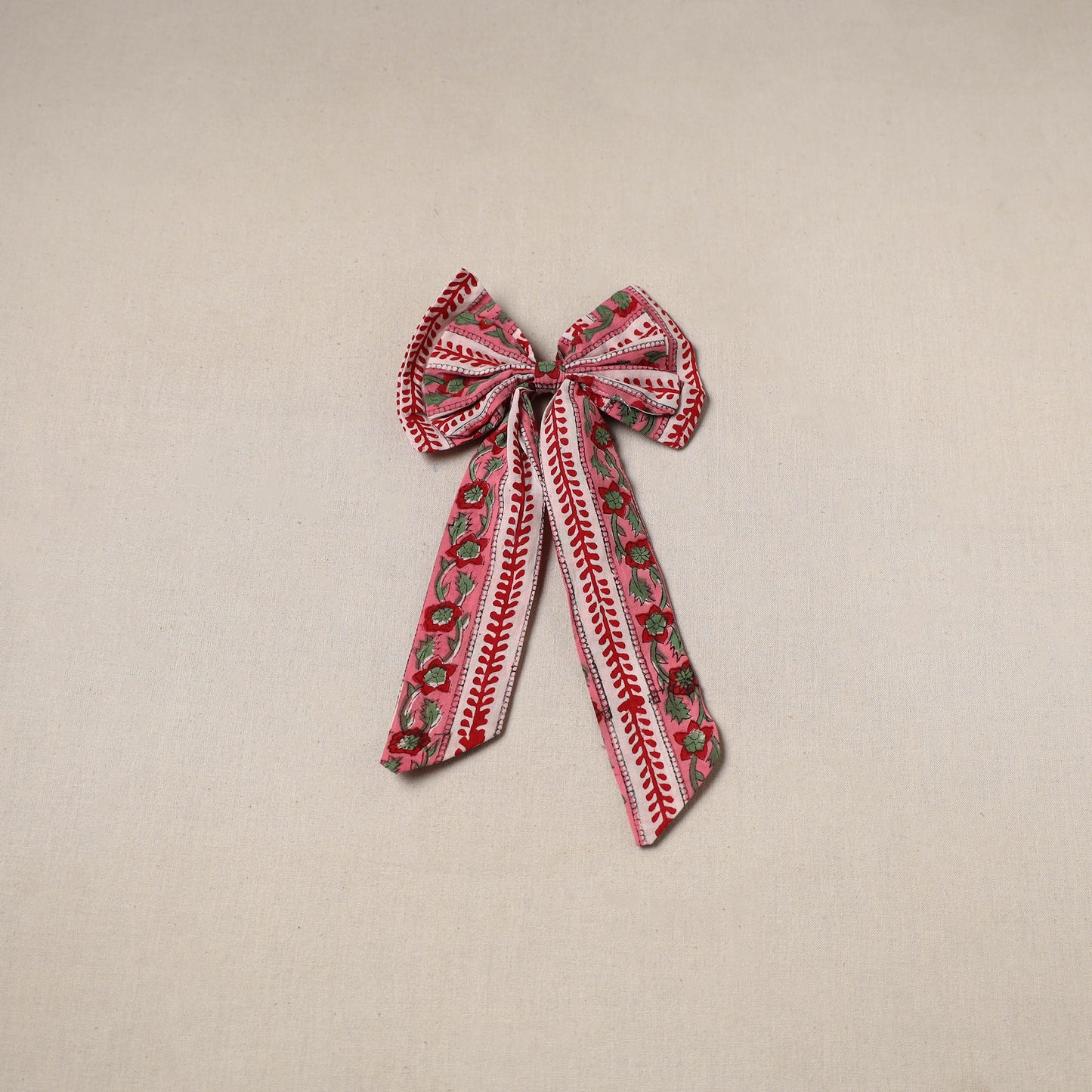 Pink - Handmade Women's Bow Hair Clip 116