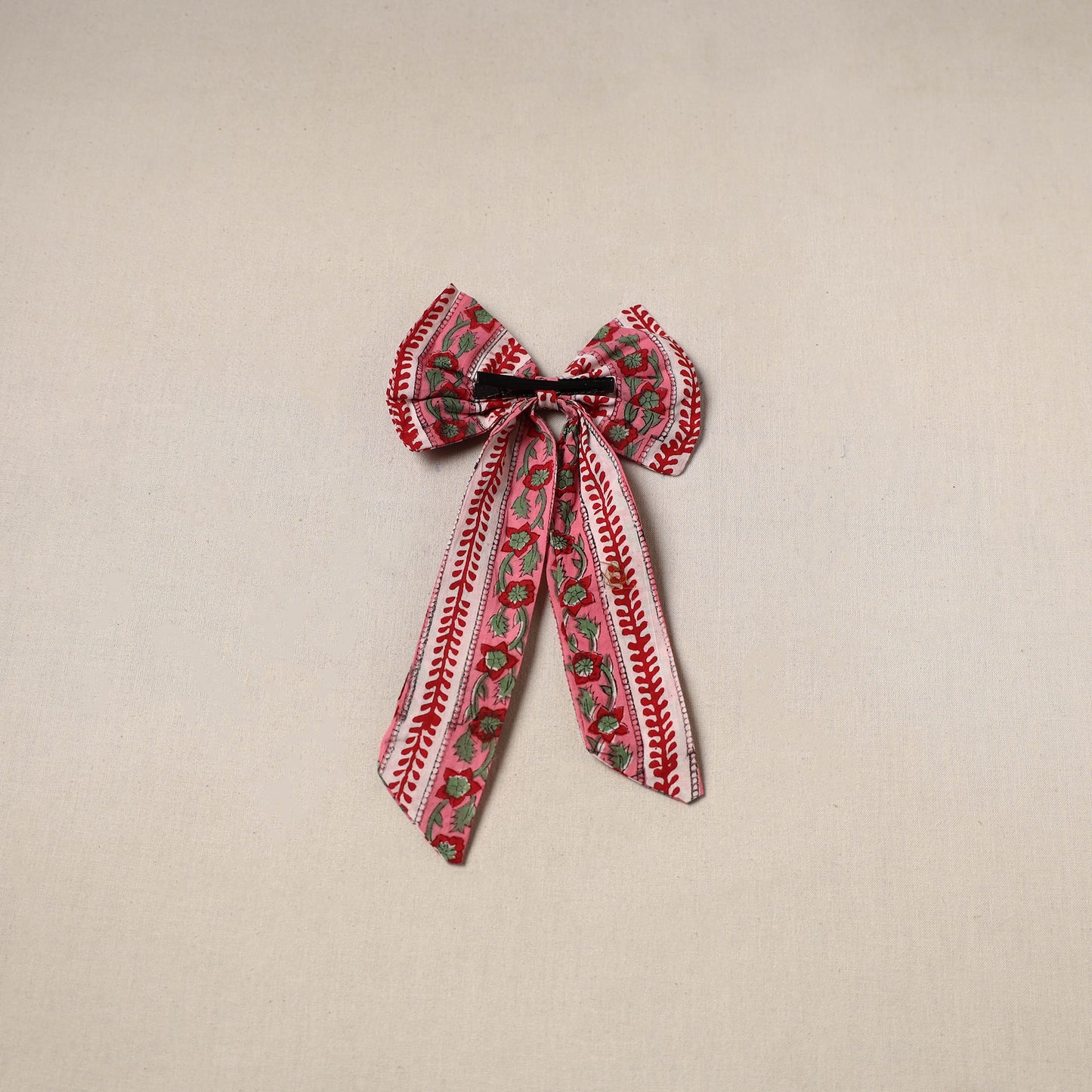 Pink - Handmade Women's Bow Hair Clip 116