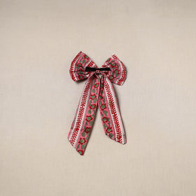 Pink - Handmade Women's Bow Hair Clip 116