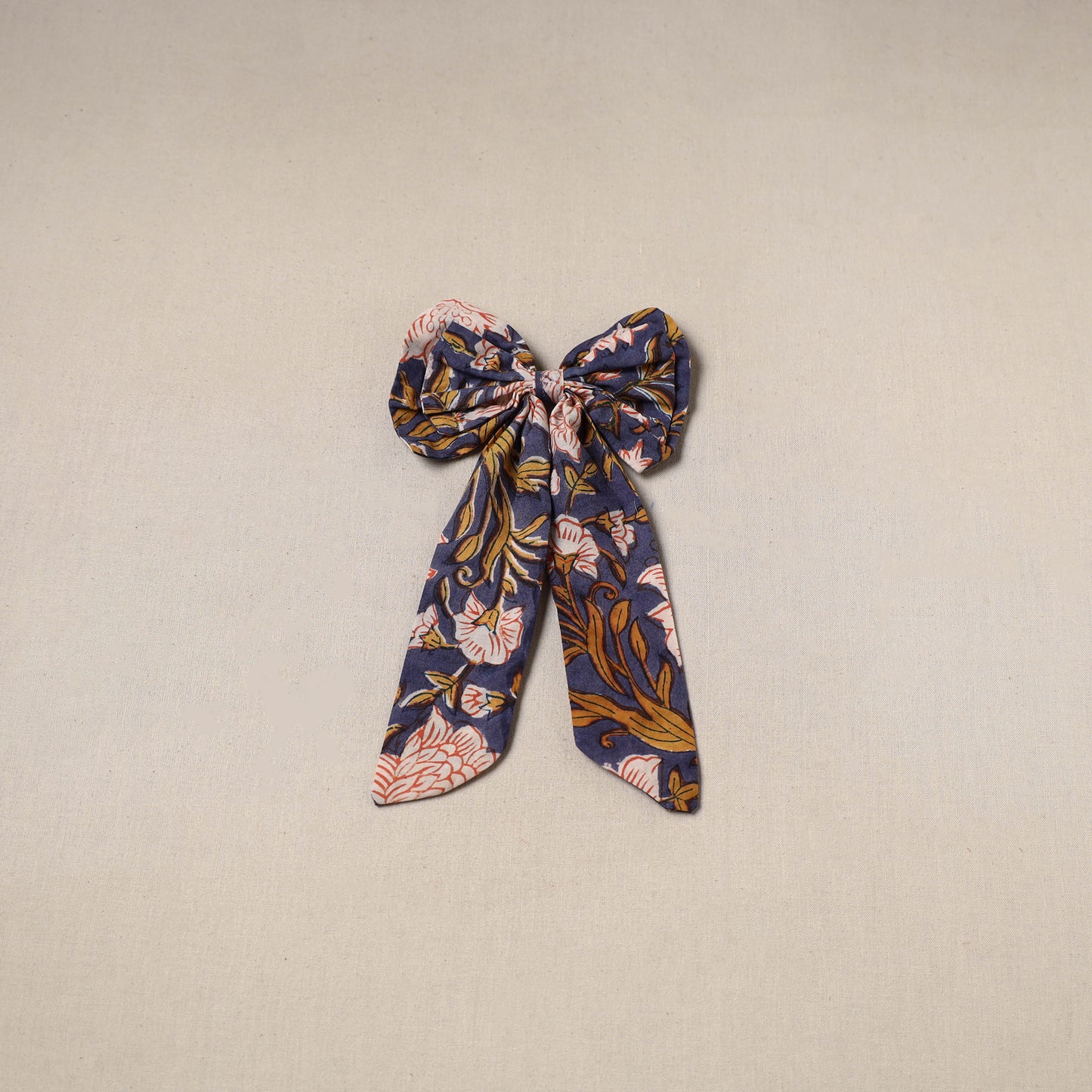 Blue - Handmade Women's Bow Hair Clip 122