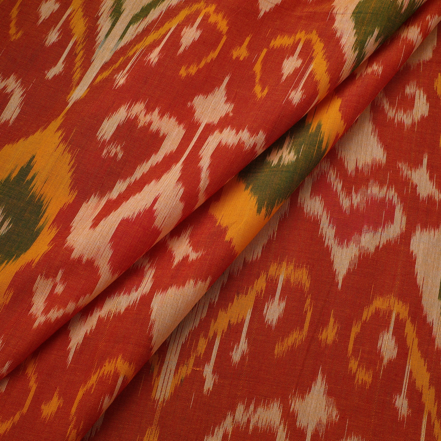 Cotton Central Asian Pochampally Ikat Fabric 14