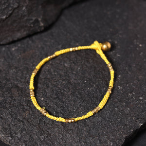 Odisha Dokra Threadwork Tribal Anklet 