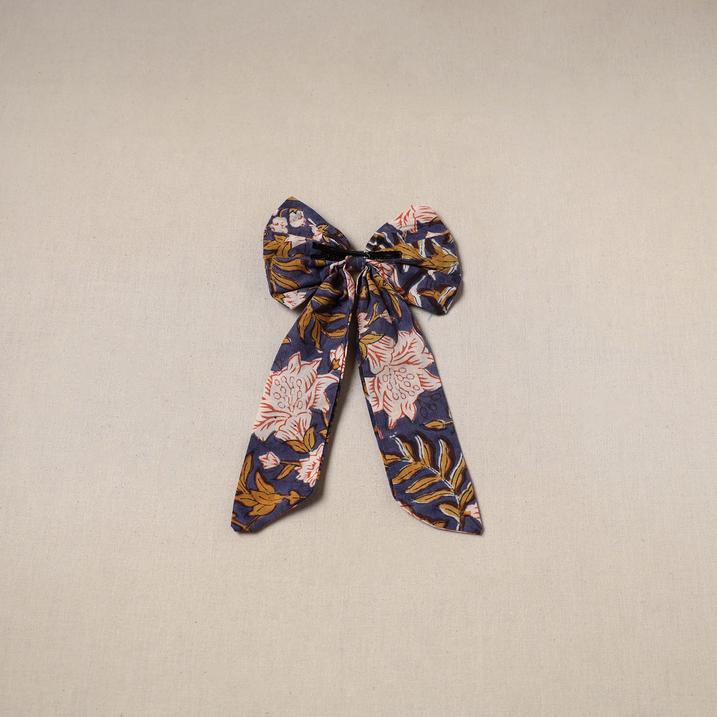 Blue - Handmade Women's Bow Hair Clip 122