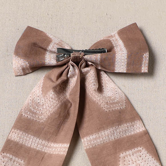 Brown - Handmade Women's Bow Hair Clip 123