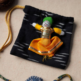  Handcrafted Embroidery Fabart Rakhi 10 