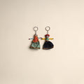 Multicolor - Rajasthani Puppet Couple Handmade Keychain (Set of 2) 14