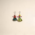 Multicolor - Rajasthani Puppet Couple Handmade Keychain (Set of 2) 15