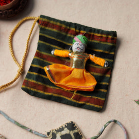  Handcrafted Embroidery Fabart Rakhi 18 