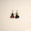 Multicolor - Rajasthani Puppet Couple Handmade Keychain (Set of 2) 19
