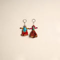 Multicolor - Rajasthani Puppet Couple Handmade Keychain (Set of 2) 27
